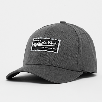 Mitchell & Ness, Rubber Patch Classic Red Own Brand, grey