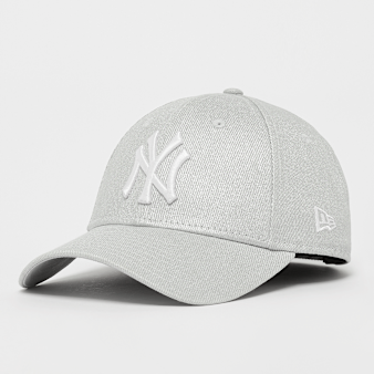 New Era, Female 9FORTY Metal Denim New York Yankees, silver