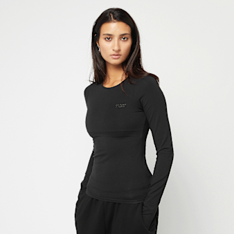 SNIPES, Small Logo Essential Longsleeve, black