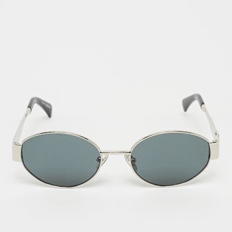 Karl Kani, Ovalförmige Sonnenbrille, silver