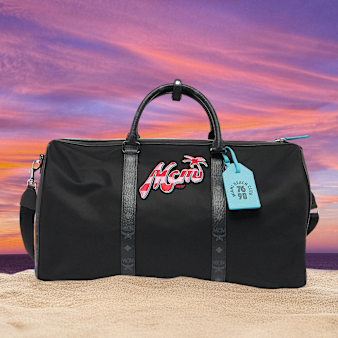 MCM x SNIPES, Ottomar Weekender Large, black