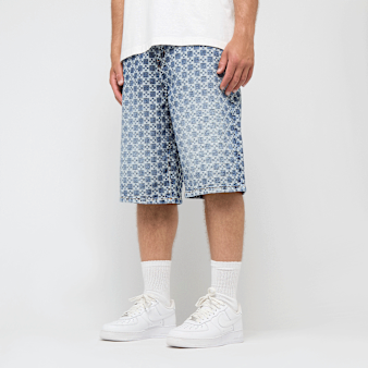 2Y STUDIOS, Tariq Carree Baggy Shorts, blue