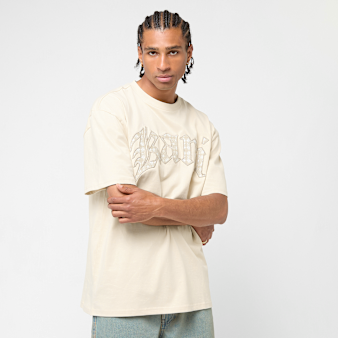 Karl Kani, Paisley Letter T-Shirt, beige