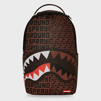 SPRAYGROUND, MONEY SPLIT DLX BACKPACK brown, brown