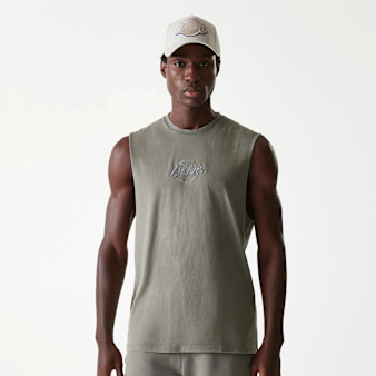 New Era, NBA Los Angeles Lakers Washed Tanktop, grey