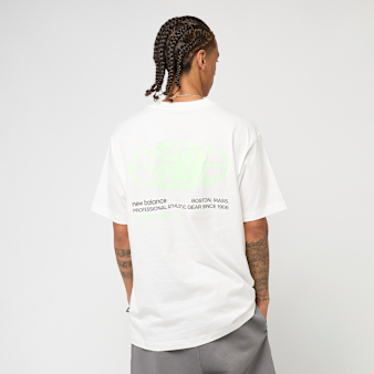 New Balance, Back Print Graphic Tee, white