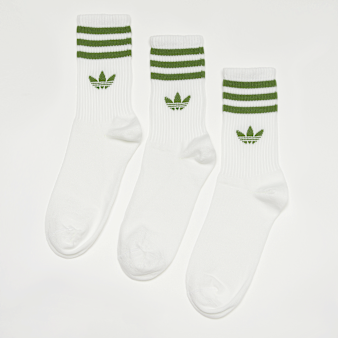adidas Originals, 3 PACK - adicolor Crew Socks, white