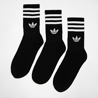 adidas Originals, 3 PACK - adicolor Crew Socks, black