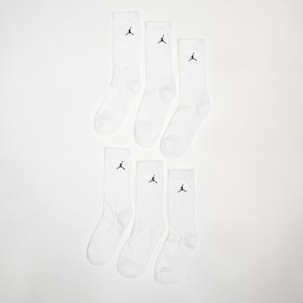 Jordan, 6 PACK - Everyday Essentials Crew, white