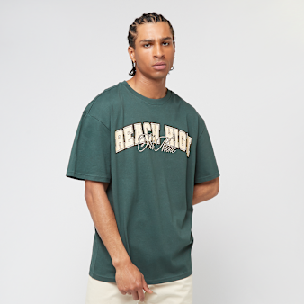 Mister Tee, Reach High Fear None Oversize Tee, green