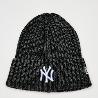 New Era, Washed Beanie MLB New York Yankees fbg, black