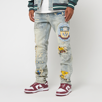 Smoke Rise, MAGNIFICENCE JEANS MECHANICAL BLUE, blue