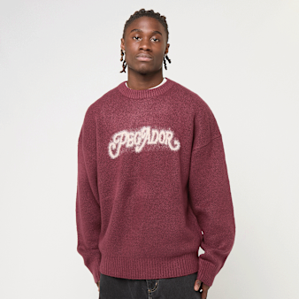Pegador, Nepole Oversized Knit Sweater, red