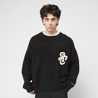 Another Cotton Lab, Another Set Knit Sweater, black