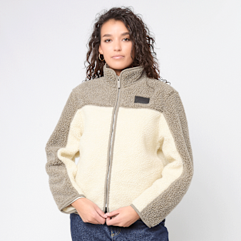 Karl Kani, Signature Teddy Trackjacket, beige
