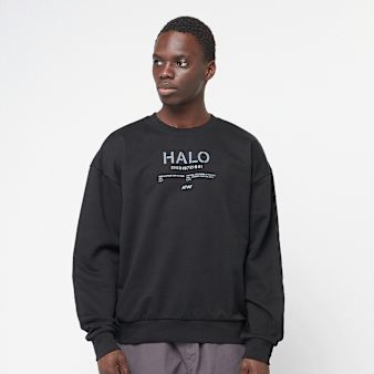 HALO, Graphic Boxy Crew, black