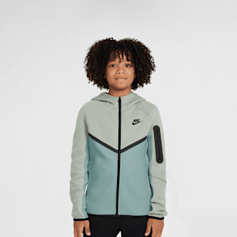 Nike, Sportswear Tech Fleece Full-Zip Hoodie, blue