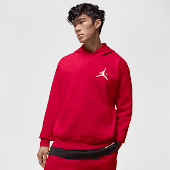 Jordan, Jumpman Fleece Hoodie, red