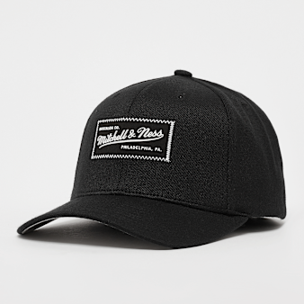 Mitchell & Ness, Rubber Patch Classic Red Own Brand, black