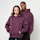 SNIPES, Small Logo Essential Oversized Hoodie, purple