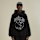 SNIPES, Globe Studs Oversized Hoodie, black