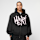 Karl Kani, Woven Signature Kani Oversized Zip Hoodie, black