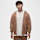 Jordan, Brooklyn Fleece Fullzip, brown