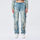 Smoke Rise, Straight Tapestry Jeans, blue