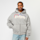 Low Lights Studios, Three Ring Logo Zip Hoodie Concrete, grey