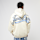 Karl Kani, Chest Signature Os Full Zip Diner Hoodie, beige