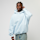 Karl Kani, Signature Logo Pinstripe Oversized Hoodie, blue