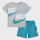 Nike, Sportswear High Brand Read Cargo Shorts Set (2 Piece), grey