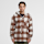 Urban Classics, Big Check Jacket With Hood, brown