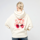 Karl Kani, Signature Cherry Print Oversized Hoodie, beige