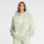 New Balance, Linear Heritage Fleece Long Hoodie, green