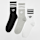 adidas Originals, 3 PACK - adicolor 3-Stripes Crew Socks, grey