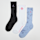 Jordan, 3 PACK - Blue Jeans & Bling Crew Socks, multi-colour