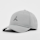 Jordan, Rise Structured Metal Jumpman Hat, grey