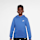 Nike, Sportswear Club Fleece Hoodie Low Brand Read, blue
