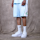 Sprite x SNIPES, Flame Mesh Shorts, blue