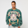 Smoke Rise, MAGNIFICENCE FLEECE CREWNECK JUNE BUG, green