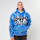 Smoke Rise, PARADISE FLEECE HOODIE NAUTICAL BLUE, blue