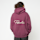 Pegador, Pike Oversized Hoodie Washed Maroon Red Stone, red