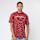 Karl Kani, Autograph Pinstripe Jersey Boxy T-Shirt, red