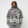 Smoke Rise, Luxe Club Mesh 2-FER Hoodie, grey