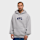 Mister Tee, NYC College Letters Fluffy Hoody heathergrey, grey