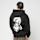 Mister Tee, Mary Cross Fluffy Zip Hoody, black