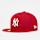 New Era, Fitted-Cap 59Fifty Basic MLB New York Yankees, red