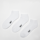 SNIPES, 3 PACK - LoCut Socks, white