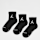 Jordan, 3 PACK - Everyday Max Socks, black